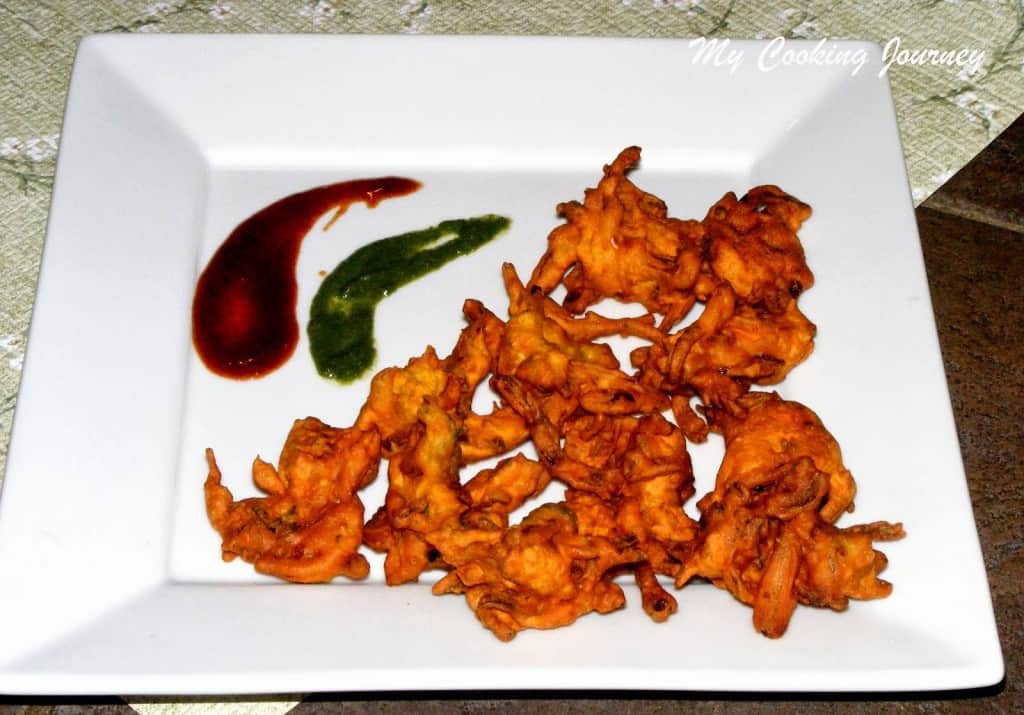 Onion Bhajias %%