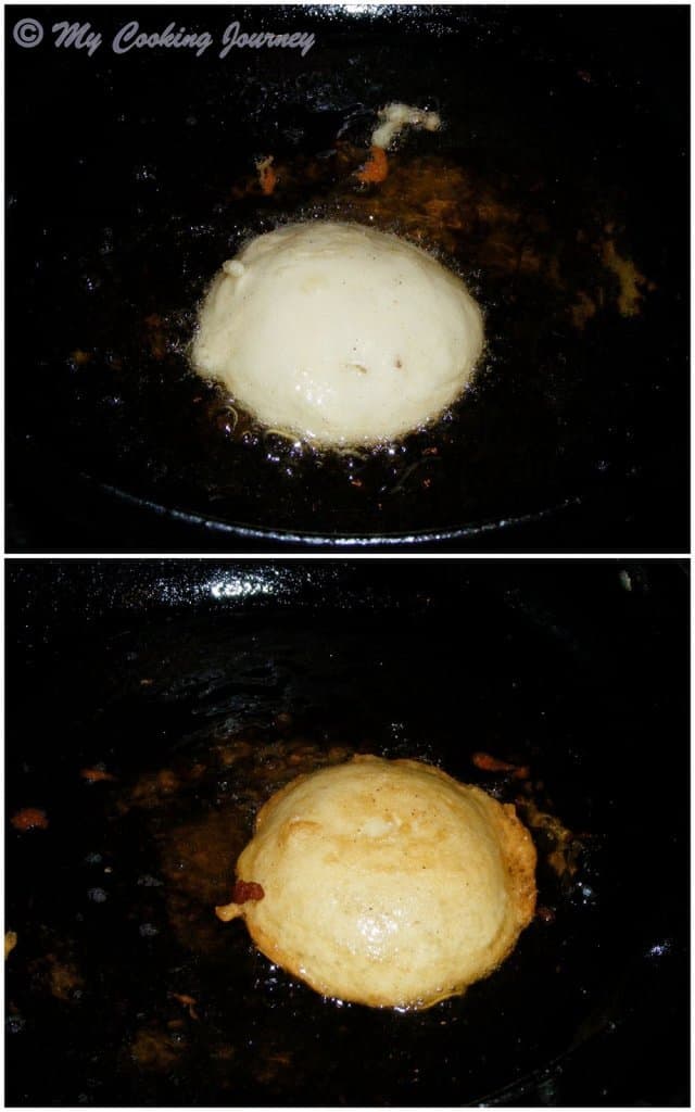 Jharkhand Dhuska with Gughni