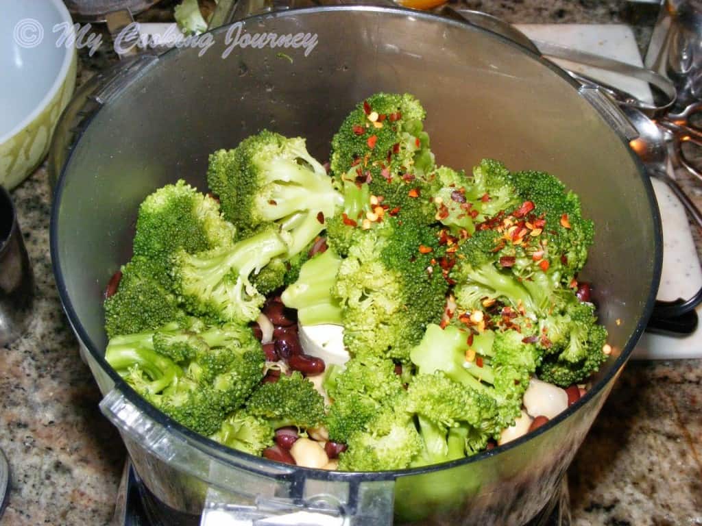 Broccoli Quinoa and Beans Fritters %%