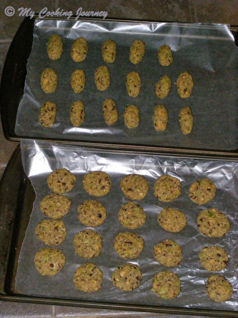 Broccoli Quinoa and Beans Fritters %%