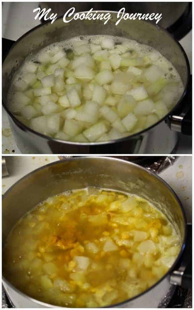 Poosinikkai Kootu Kerala style Poosinikkai kootu