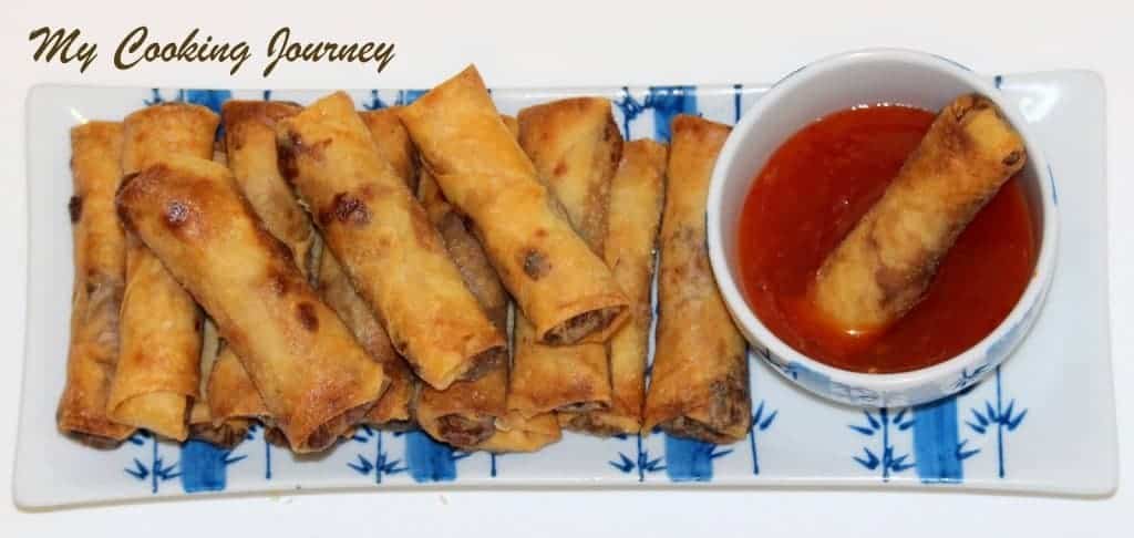 Vegetable and Tofu Spring Rolls Vegetable and Tofu Spring Rolls