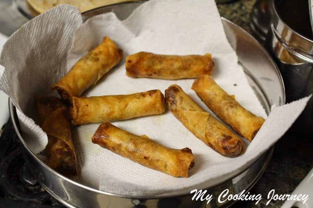 Vegetable and Tofu Spring Rolls Vegetable and Tofu Spring Rolls