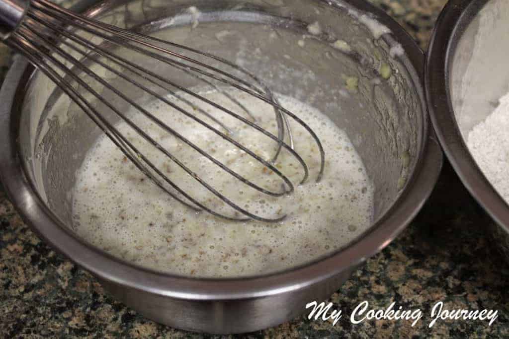 Oatmeal Banana Whole Wheat Pancakes Oats and Wheat flour pancake