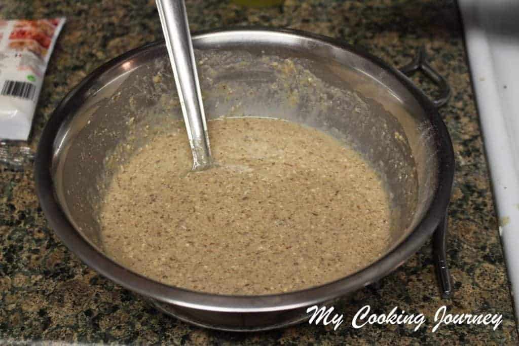 Oatmeal Banana Whole Wheat Pancakes Oats and Wheat flour pancake