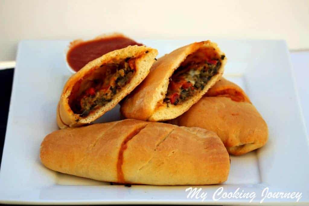 Vegetable Calzones Calzones
