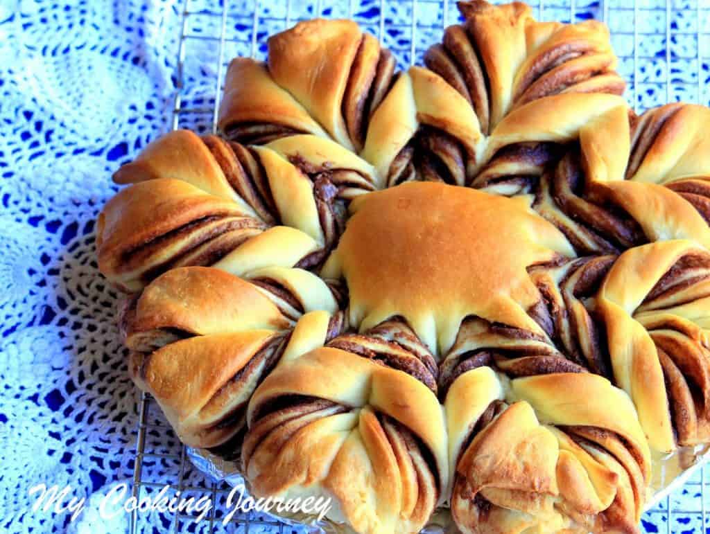 Nutella Brioche Flower Bread Nutella Brioche Flower Bread