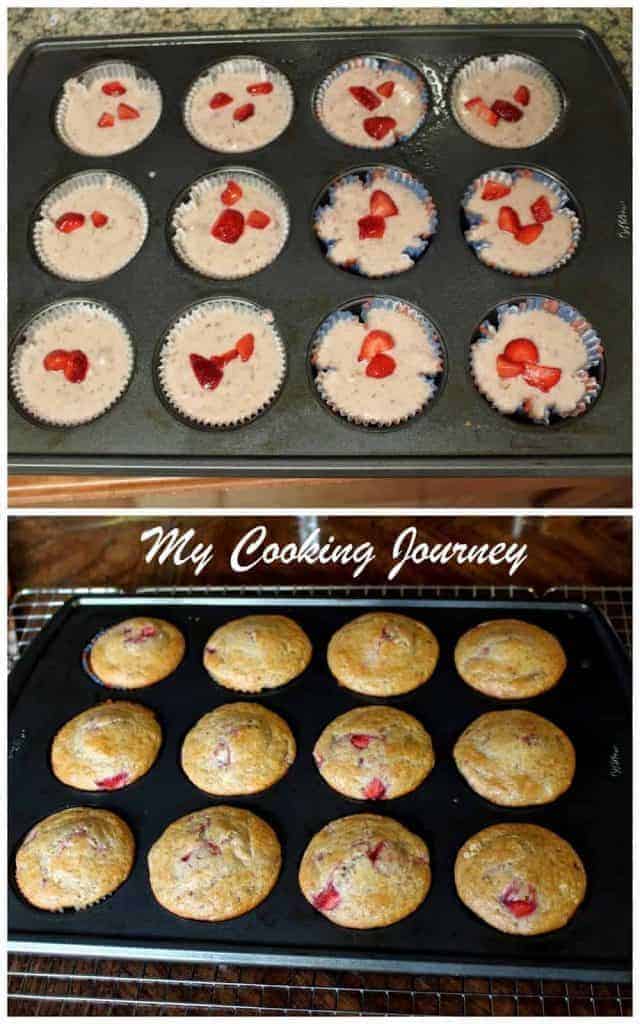 Strawberry Muffins Strawberry Muffins