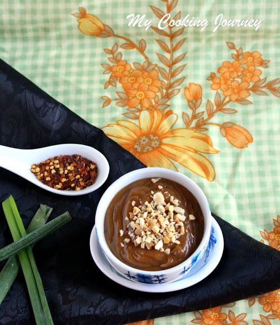 Spicy Peanut sauce %%