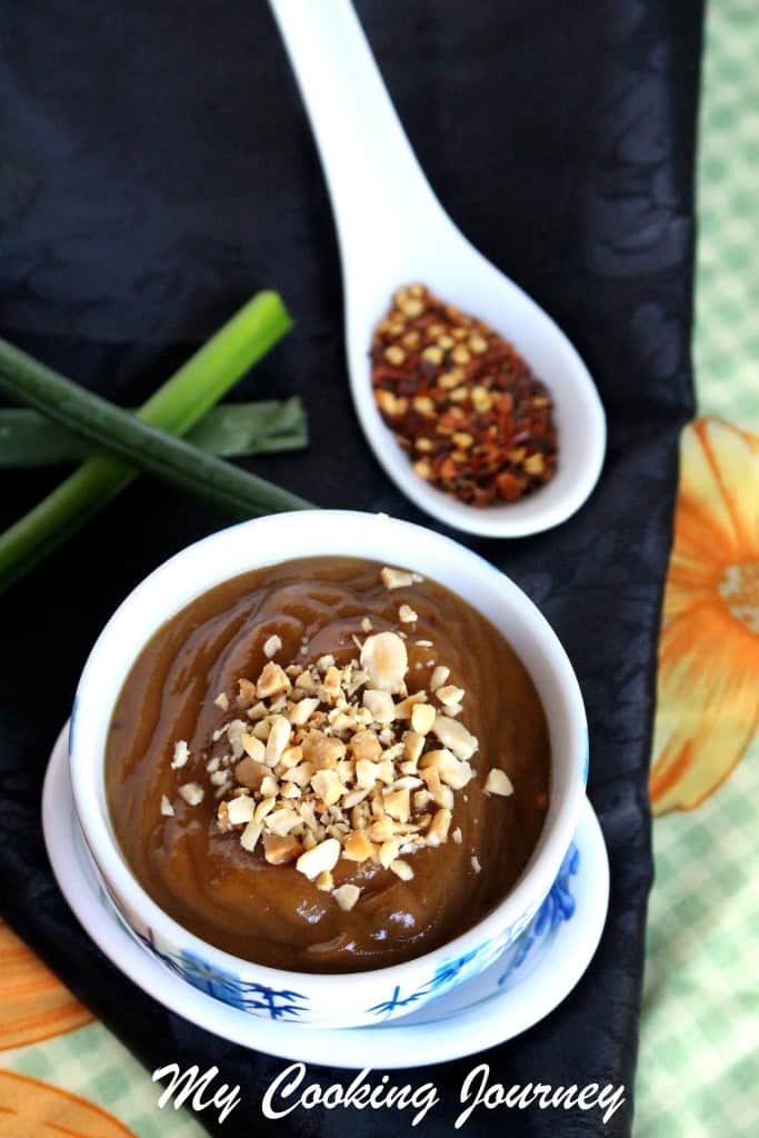 Spicy Peanut sauce %%