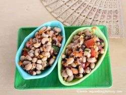 Black-eyed peas salad