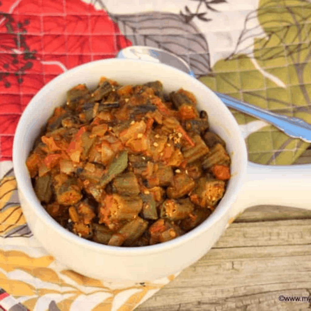 Bindi Subzi | Okra Subzi | Bhindi Masala - My Cooking Journey