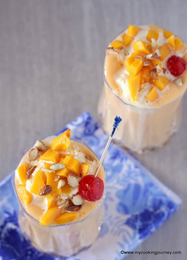 Mango Mastani – A Refreshing Mango Drink - Gearing up for Summer Mango Mastani – A Refreshing Mango Drink - Gearing up for Summer