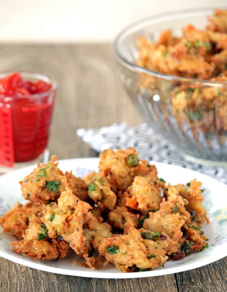 Semiya Pakoda Semiya Pakoda made with leftover upma