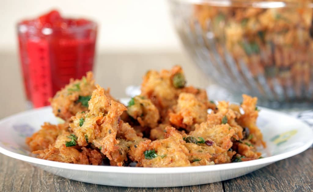 Semiya Pakoda Semiya Pakoda made with leftover upma