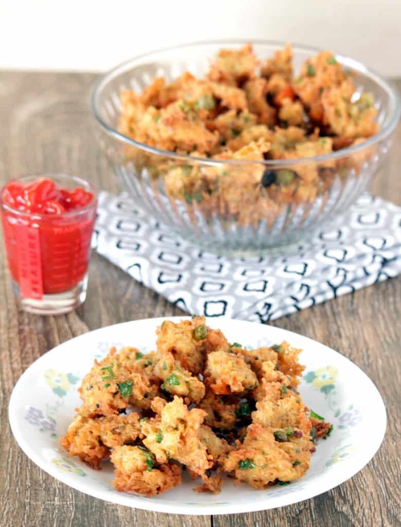 Semiya Pakoda Semiya Pakoda made with leftover upma
