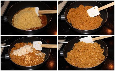 Step by step preparation of Ukkarai - Okkarai Step by step preparation of Ukkarai - Okkarai