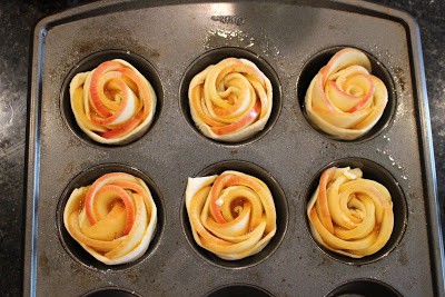 Baked Apple Roses %%