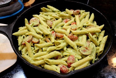 Creamy Pesto Baked Pasta – Baked Pasta with Pesto and Cherry Tomatoes Creamy Pesto Baked Pasta – Baked Pasta with Pesto and Cherry Tomatoes