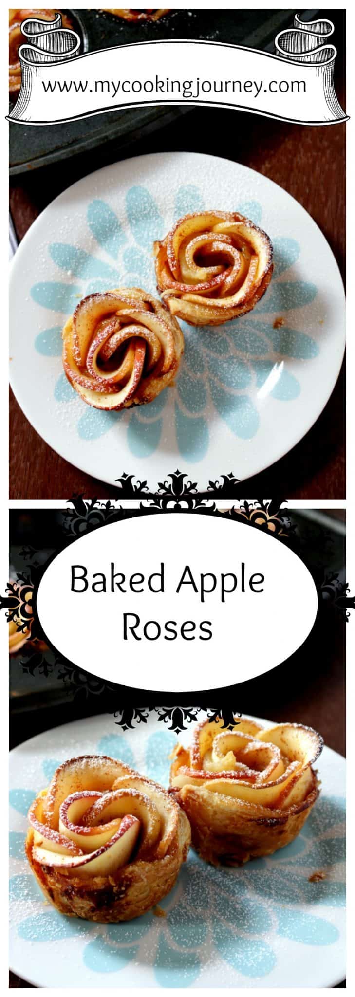 Baked Apple Roses With Puff Pastry My Cooking Journey