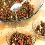 french green lentil salad