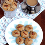 Chinese Almond Cookies in a Dish