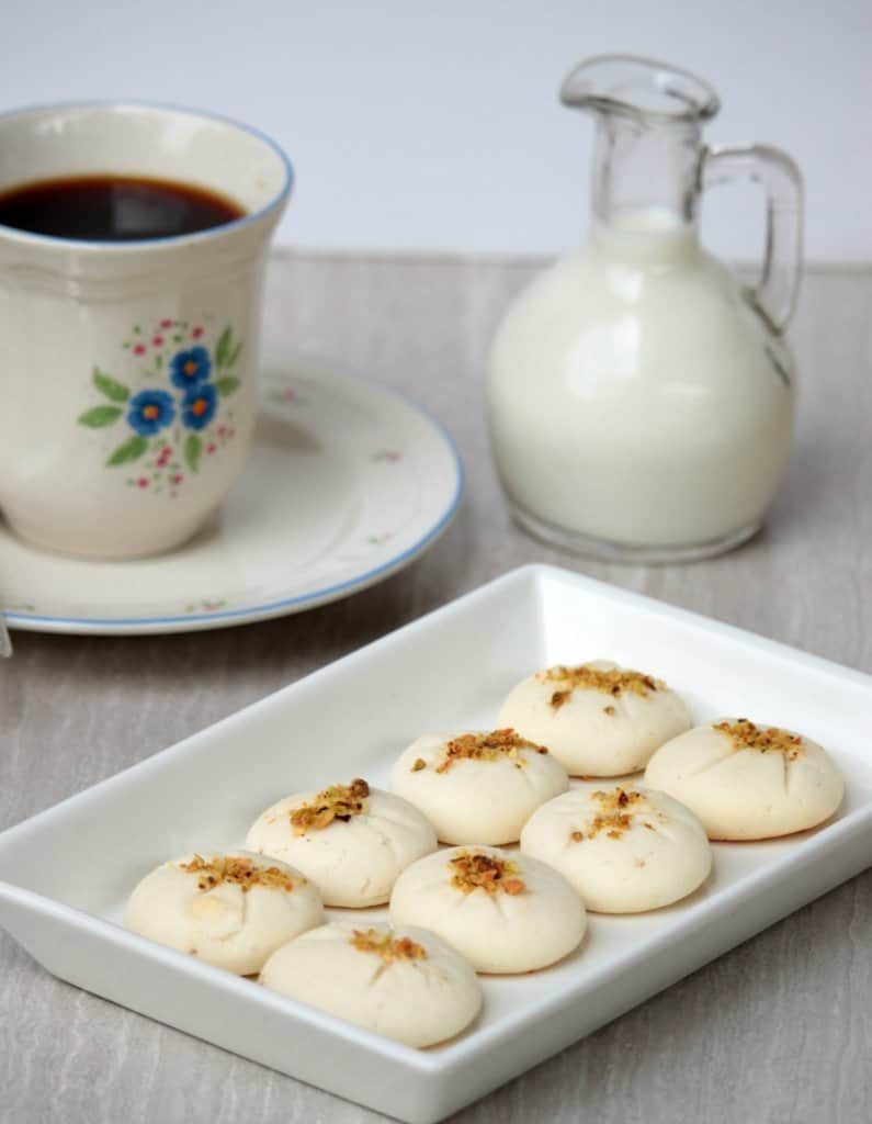 Naan Berenji Eggless Persian Rice Flour Cookies