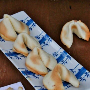 Homemade Chinese Fortune cookies