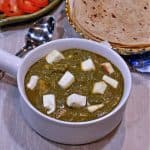 palak paneer subzi