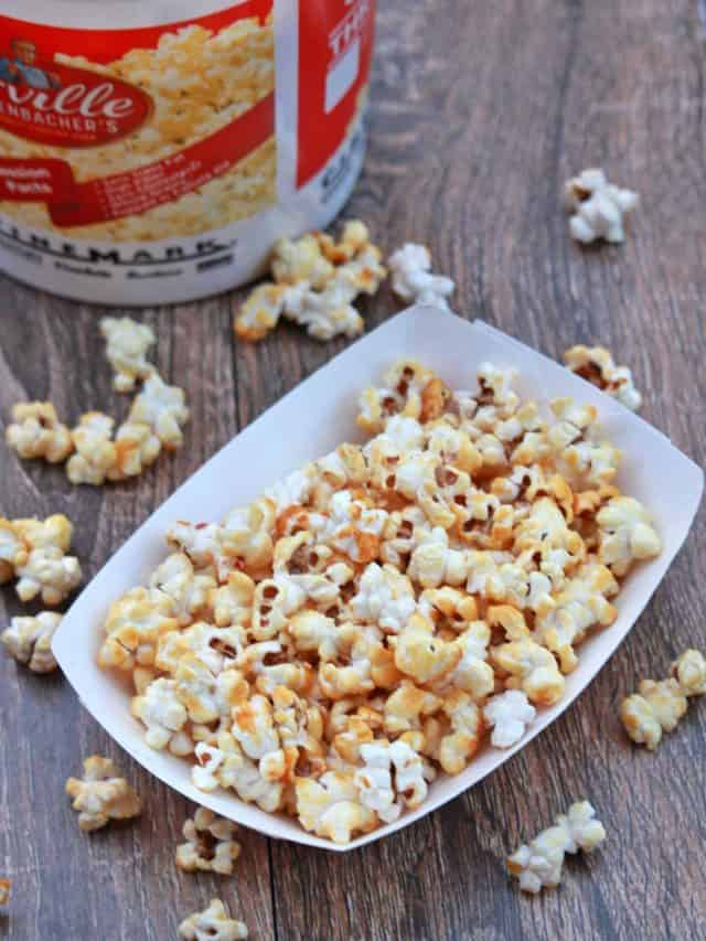 3 Ingredient Old Fashioned Kettle Corn Popcorn My Cooking Journey