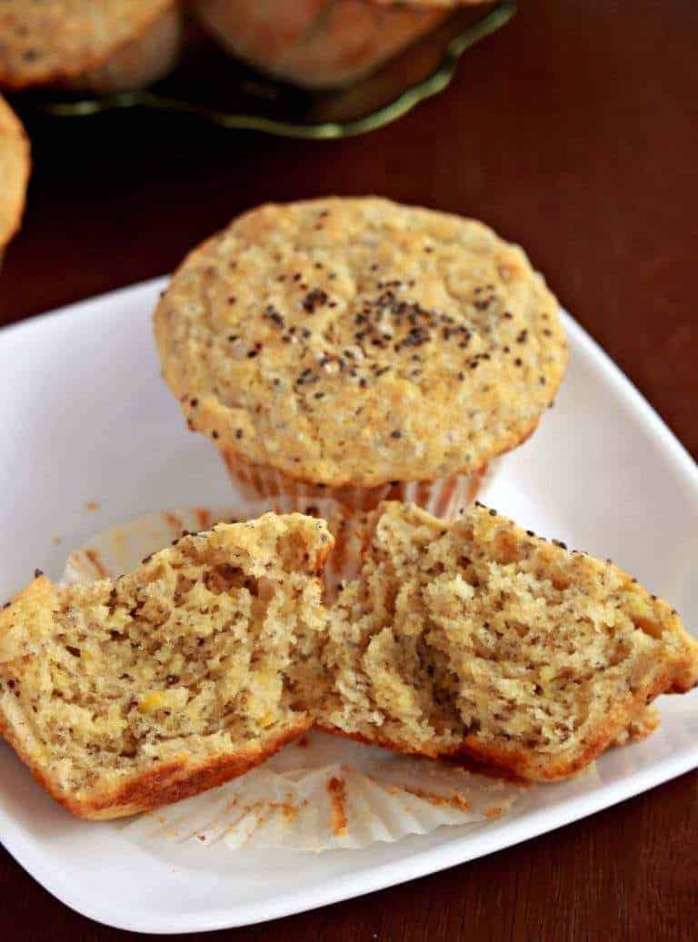Lemon Chia Seed Muffins Eggless Muffins My Cooking Journey