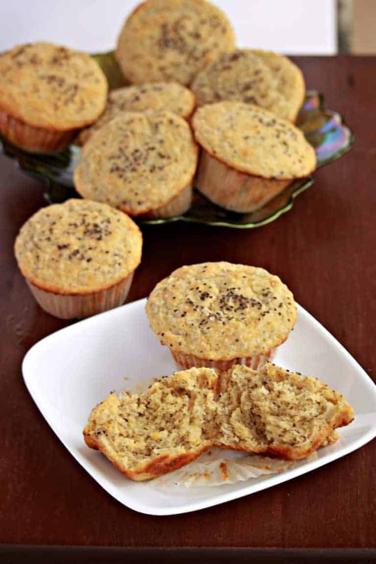 Lemon Chia Seed Muffins Eggless Muffins My Cooking Journey