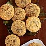 lemon chia seeds muffin