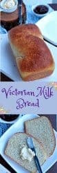victorian milk bread pintrest image