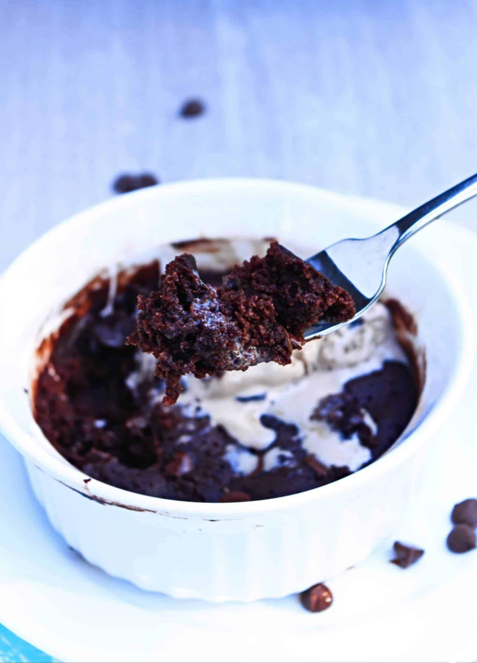 Single Serve Microwave Brownie My Cooking Journey