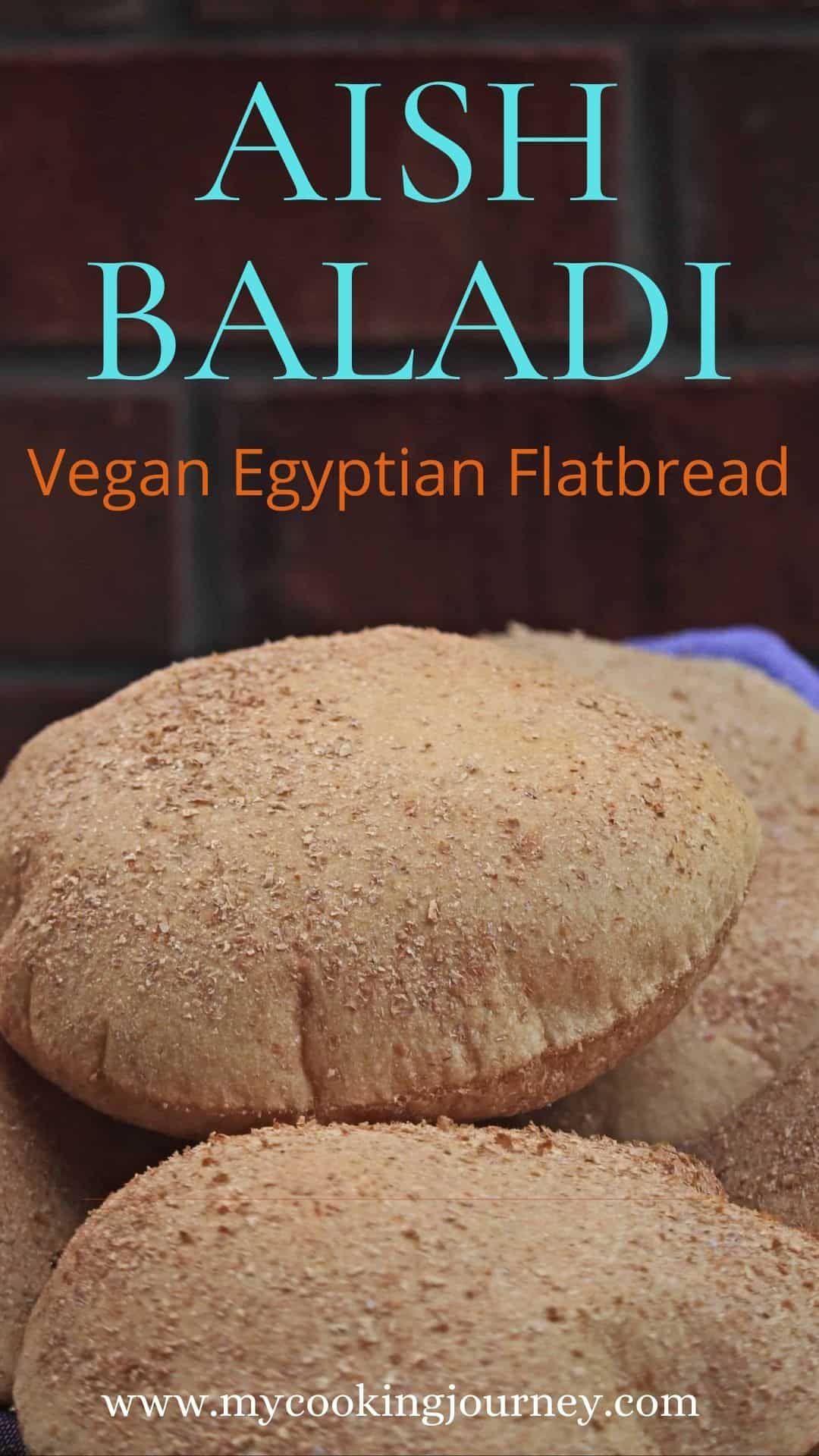 Aish Baladi Vegan Egyptian Flatbread My Cooking Journey