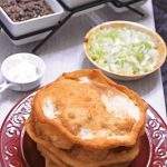 Indian Fry Bread | Navajo Taco with Indian Fry Bread