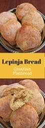 lepinja bread in a plate