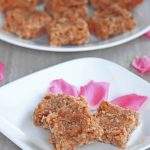 Coconut Gulkand Burfi | Coconut and Rose Petal Preserve Fudge