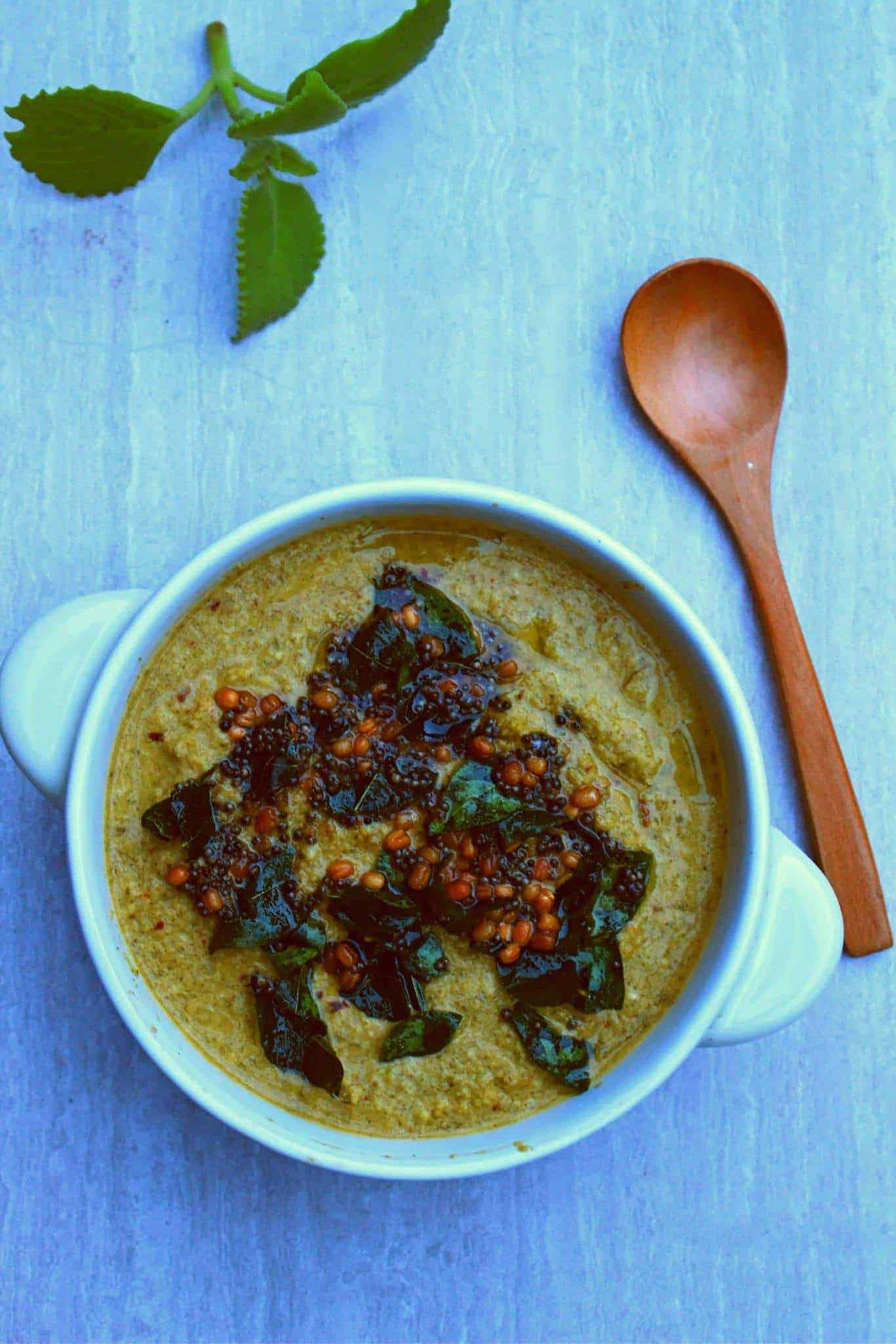 Omavalli Chutney Karpooravalli Chutney Ajwain Leaves Chutney