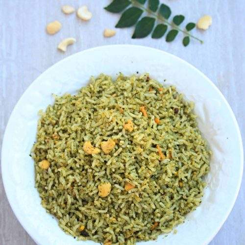 Karuveppilai Sadam Spiced Curry Leaves Rice My Cooking Journey