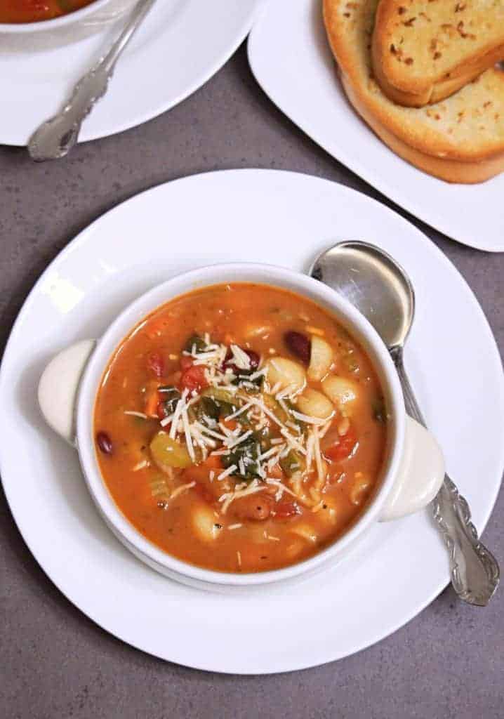 Instant Pot Vegetarian Minestrone Soup Instant Pot Vegetarian Minestrone Soup