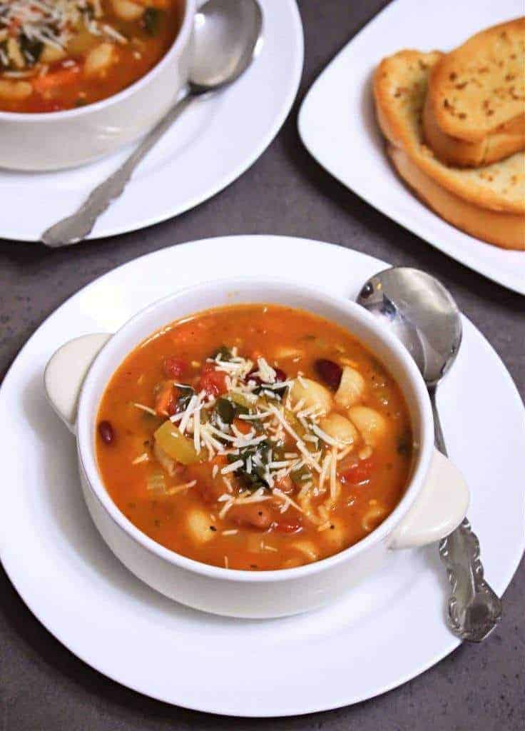 Instant Pot Vegetarian Minestrone Soup Instant Pot Vegetarian Minestrone Soup