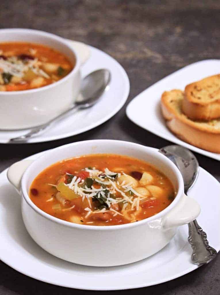 Instant Pot Vegetarian Minestrone Soup Instant Pot Vegetarian Minestrone Soup