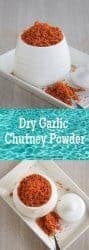 dry garlic chutney powder