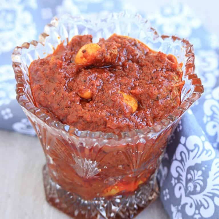 Instant Andhra Style Tomato Pickle