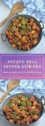 potato bell pepper curry pintrest image