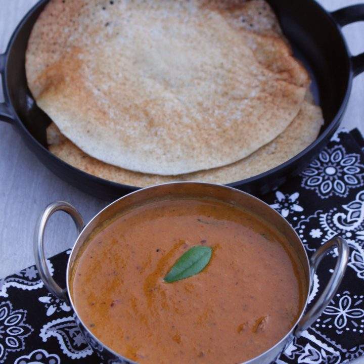 Kongu Thakkali Kuzhambu | Vegan Tomato Curry
