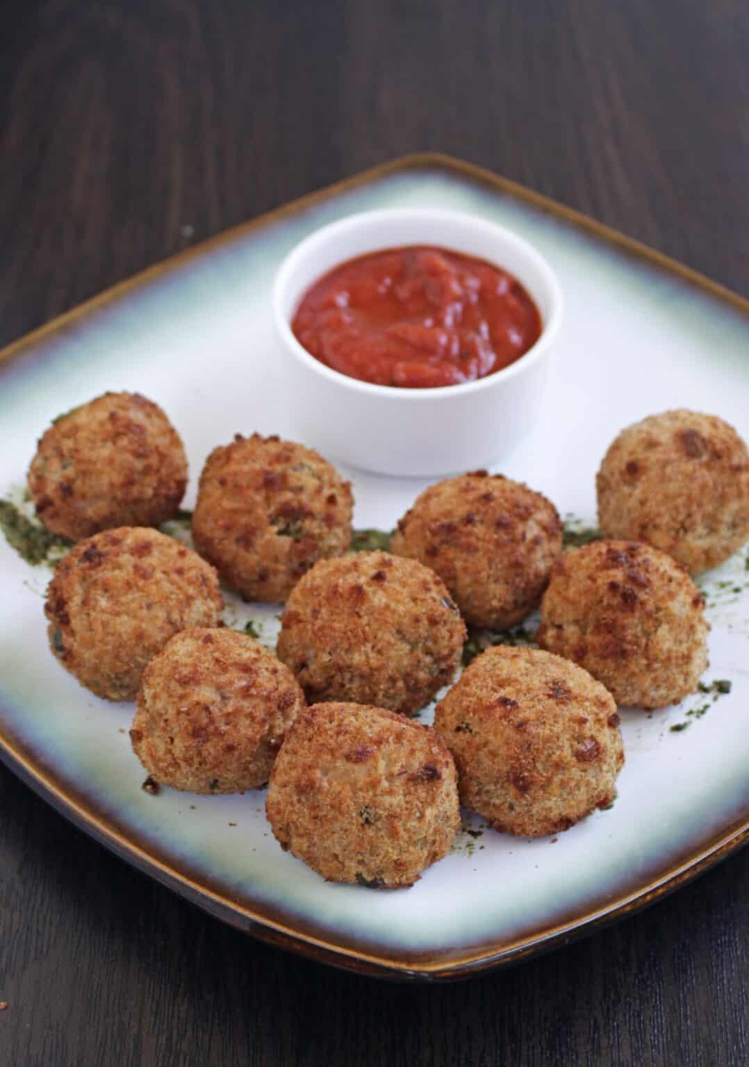 Air Fryer Arancini Italian Rice Balls My Cooking Journey