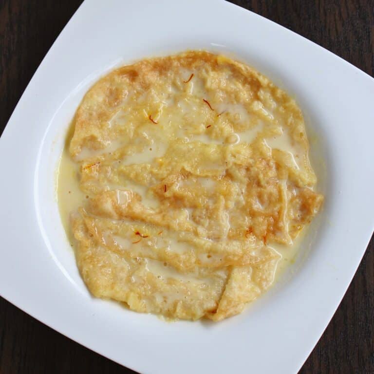 Paal Poli | Sweetened Milk Poori Recipe